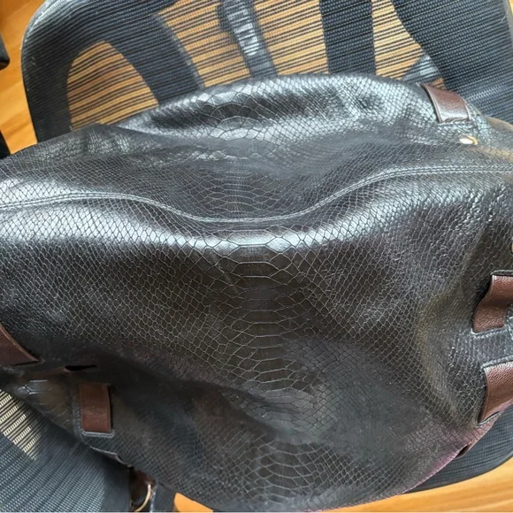NWOT COACH DYLAN EMBOSSED PYTHON LEATHER TOTE BAG Limited Edition